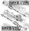 NISSA 48204AL685 Bellow, steering